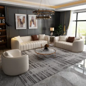 2020 Wholesale Foshan Furniture Living Room Leather Sofa Set